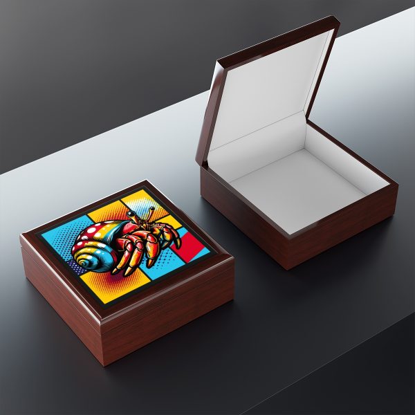 Pop Art Hermit Crab Memory Box