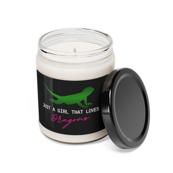 Just a Girl That Loves Bearded Dragons Scented Soy Candle – 9oz