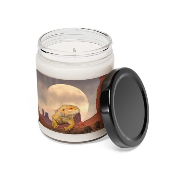 Bearded Dragon Moon Scented Soy Candle – 9oz
