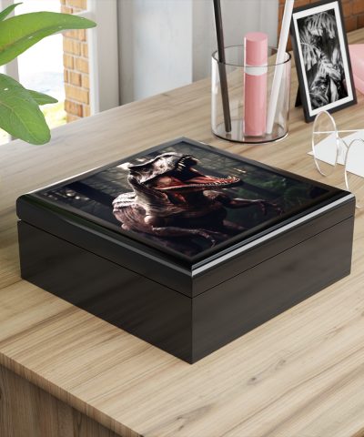 The Mighty T-Rex Art Print Gift and Jewelry Box