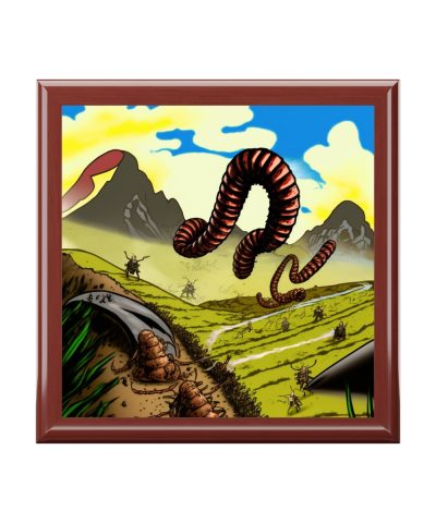 MIllipedes Rule Gift and Jewelry Box. Amp up your room with this trinket box. Fill it up with mementos and treasures.